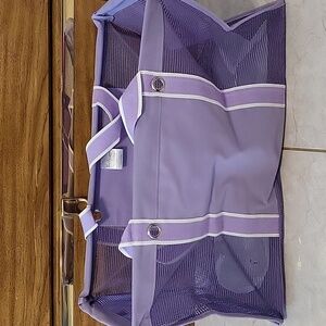 Thirty-One Large Mesh Collaspible Utility Tote